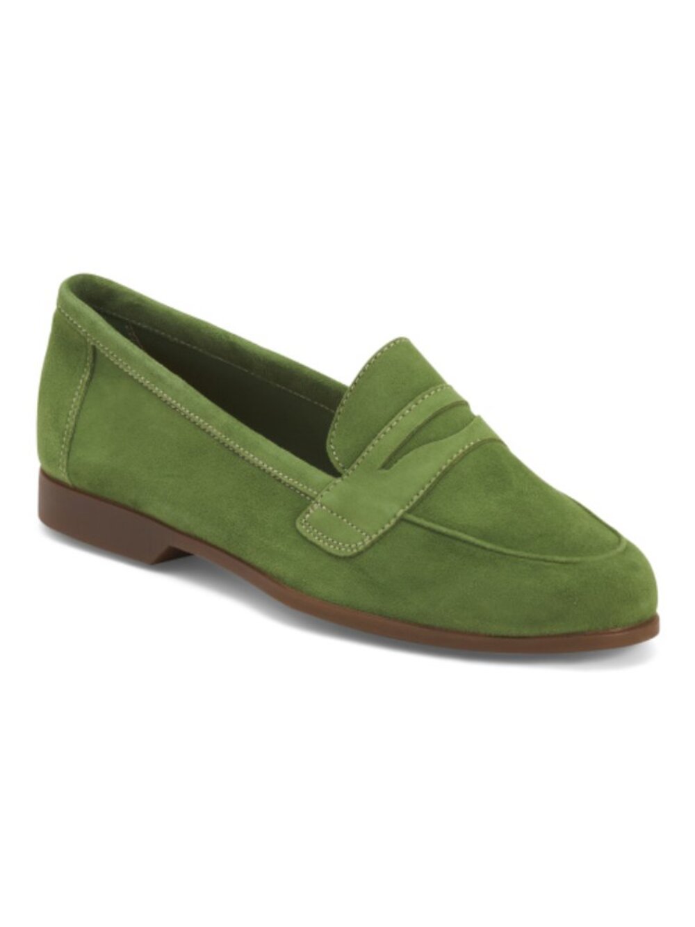 ANTICA CUOIERIA Made In Italy Suede Penny Strap Loafers